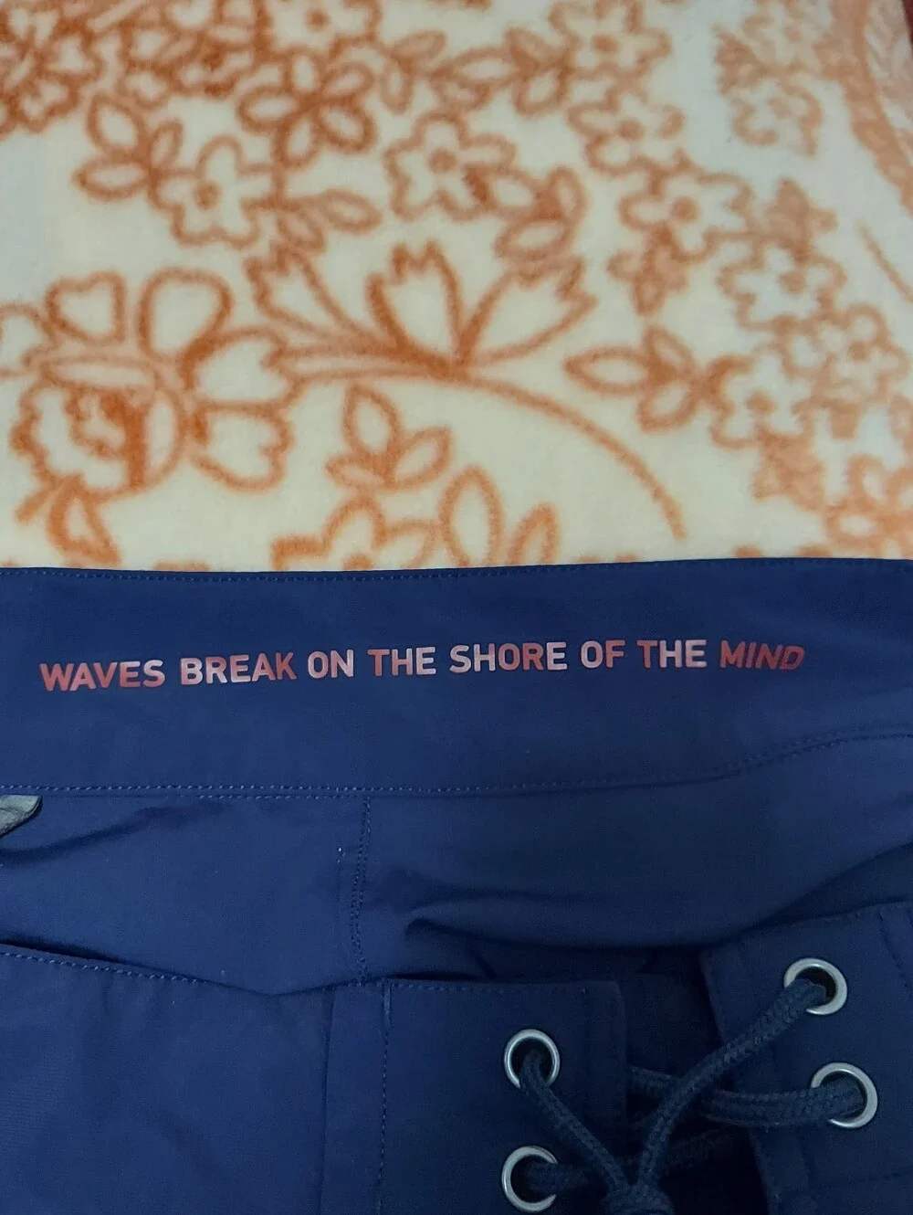 Rhone Men's Navy Swim Board Shorts Size 32